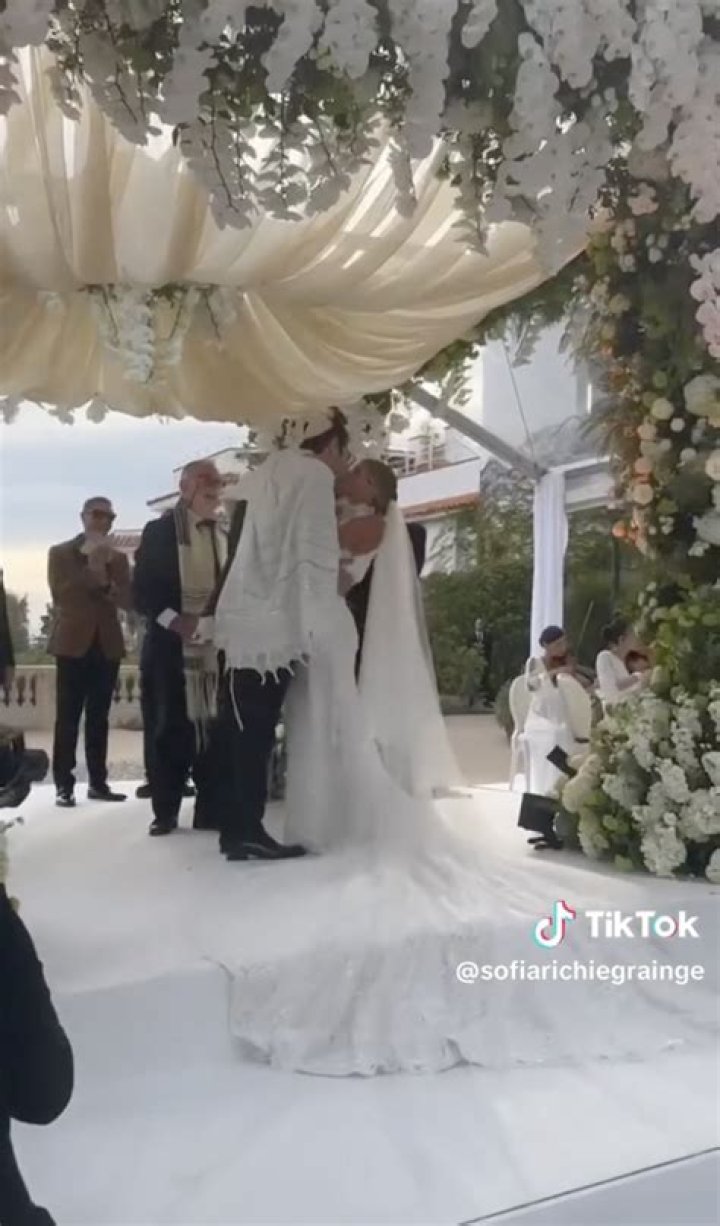 Sofia Richie Celebrates Her Wedding to Elliot Grainge with