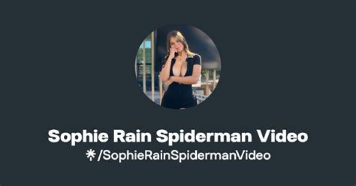 Sophie Rain Spiderman Video Discord Link Here