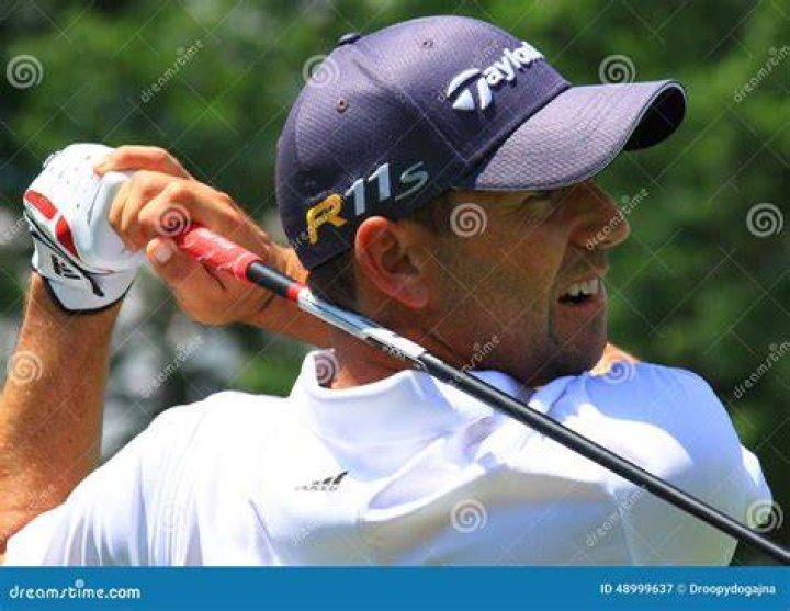 Spanish Golfer Sergio Garcia Editorial Photo Image of island, spanish