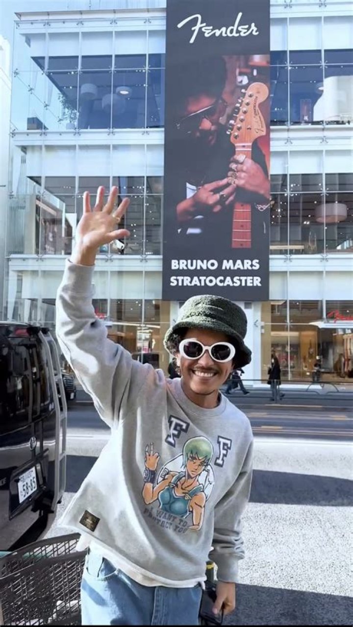 SPOTTED Bruno Mars Serves up Summer Vibes in Saint Laurent & BODE