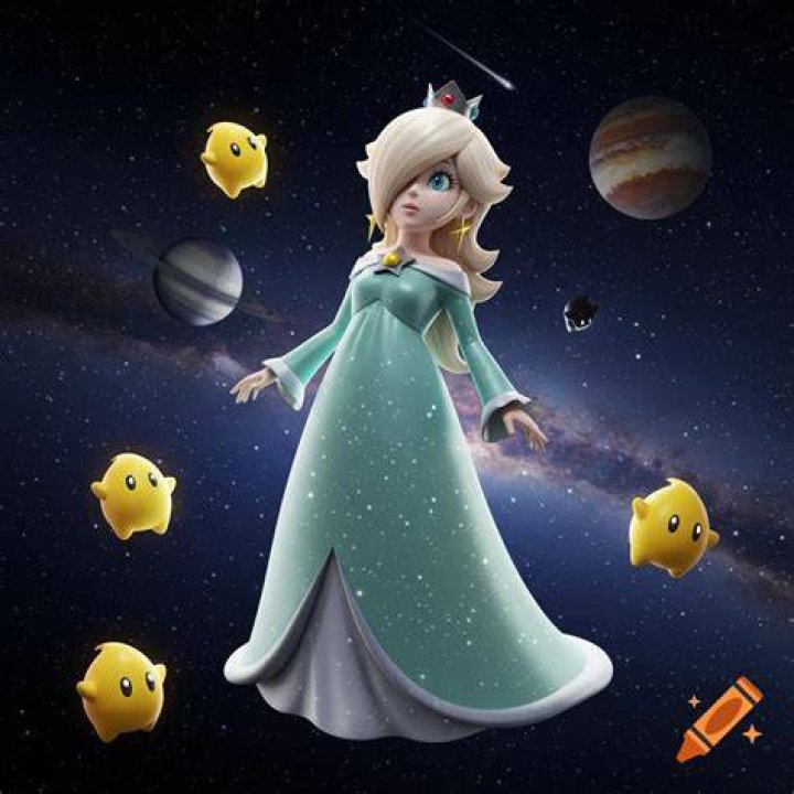 Starry HD Portrait of Rosalina