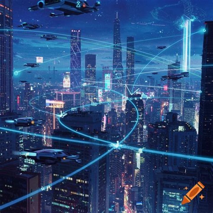 Stock Detail Futuristic City 3 Official PSDs