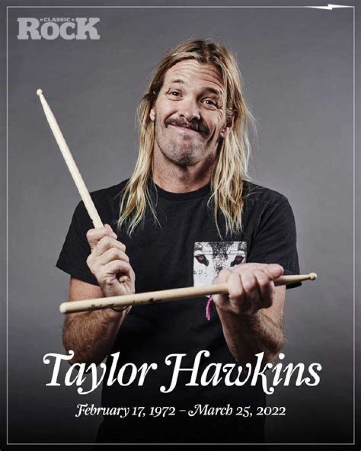 Taylor Hawkins death In The Right Place Column Navigateur