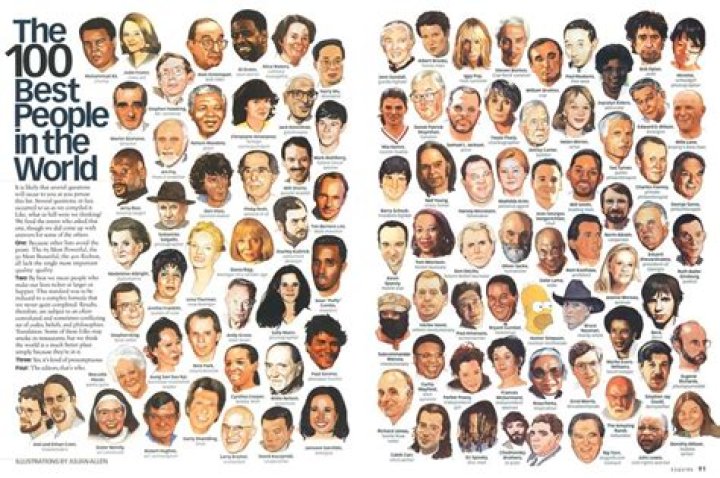 The 100 Best People in the World Esquire DECEMBER 1997