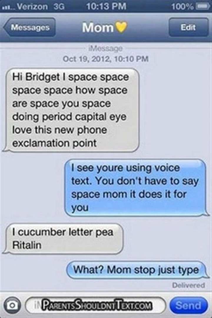 The 36 funniest text ever sent from parents to their kids. I couldn't