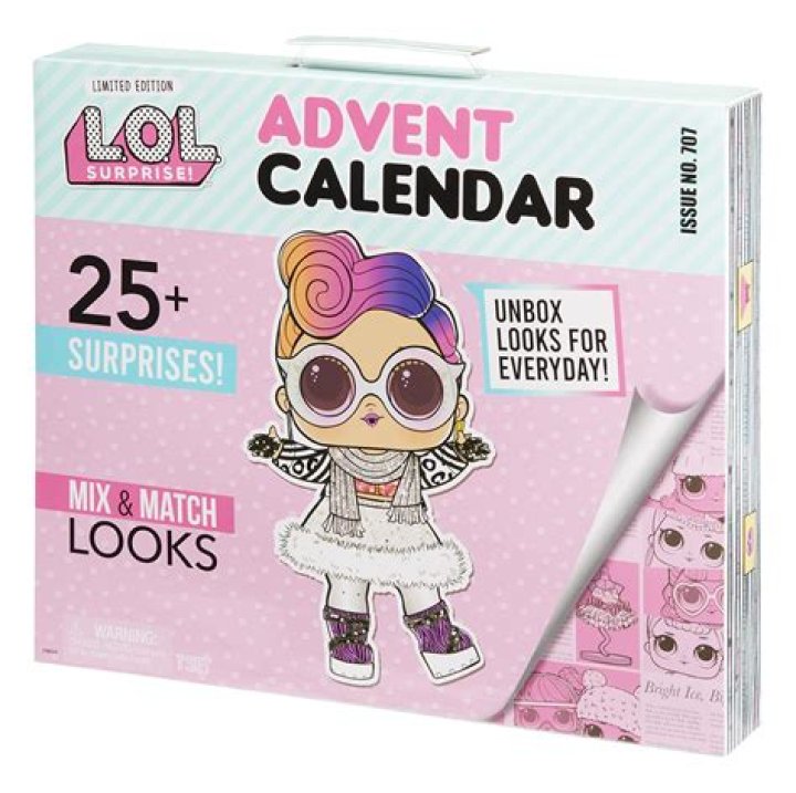 the calendar for lol surprise is shown in this image