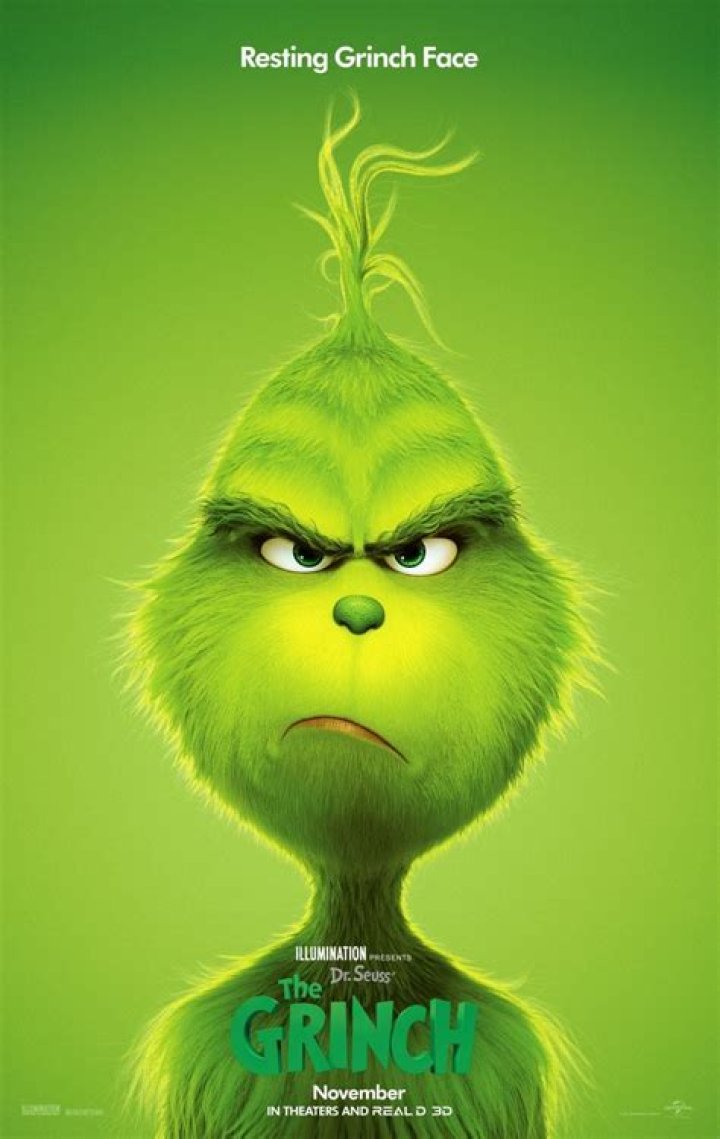 The Grinch shows off his resting Grinch face on new poster for the