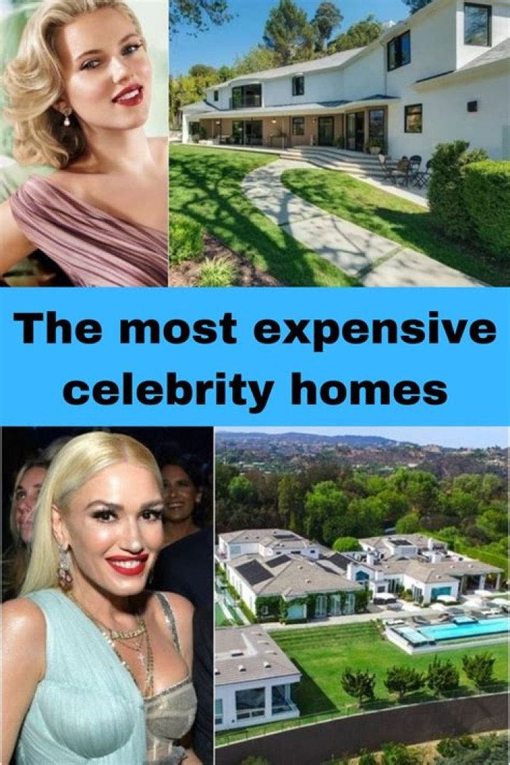 The Most Expensive Celebrity Homes