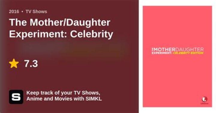 THE MOTHER/DAUGHTER EXPERIMENT CELEBRITY EDITION, (from left) Natalie