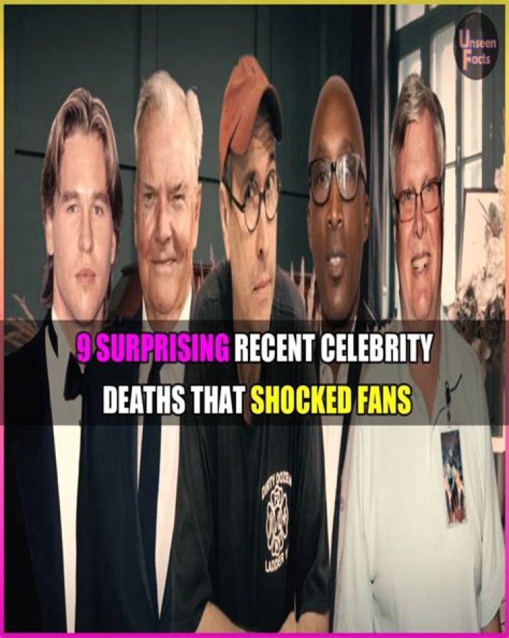 These Surprising Celebrity Deaths Shocked Us to the Core Page 30 of