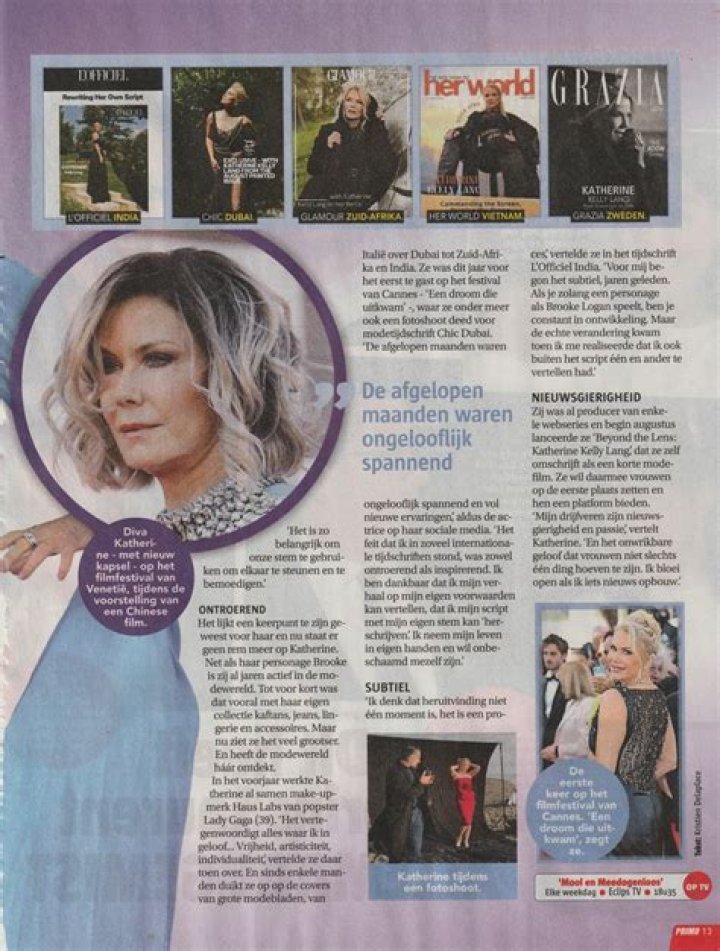 tijdschrift Fluisteren Chip katherine timpf bikini bedrijf bloem condensor