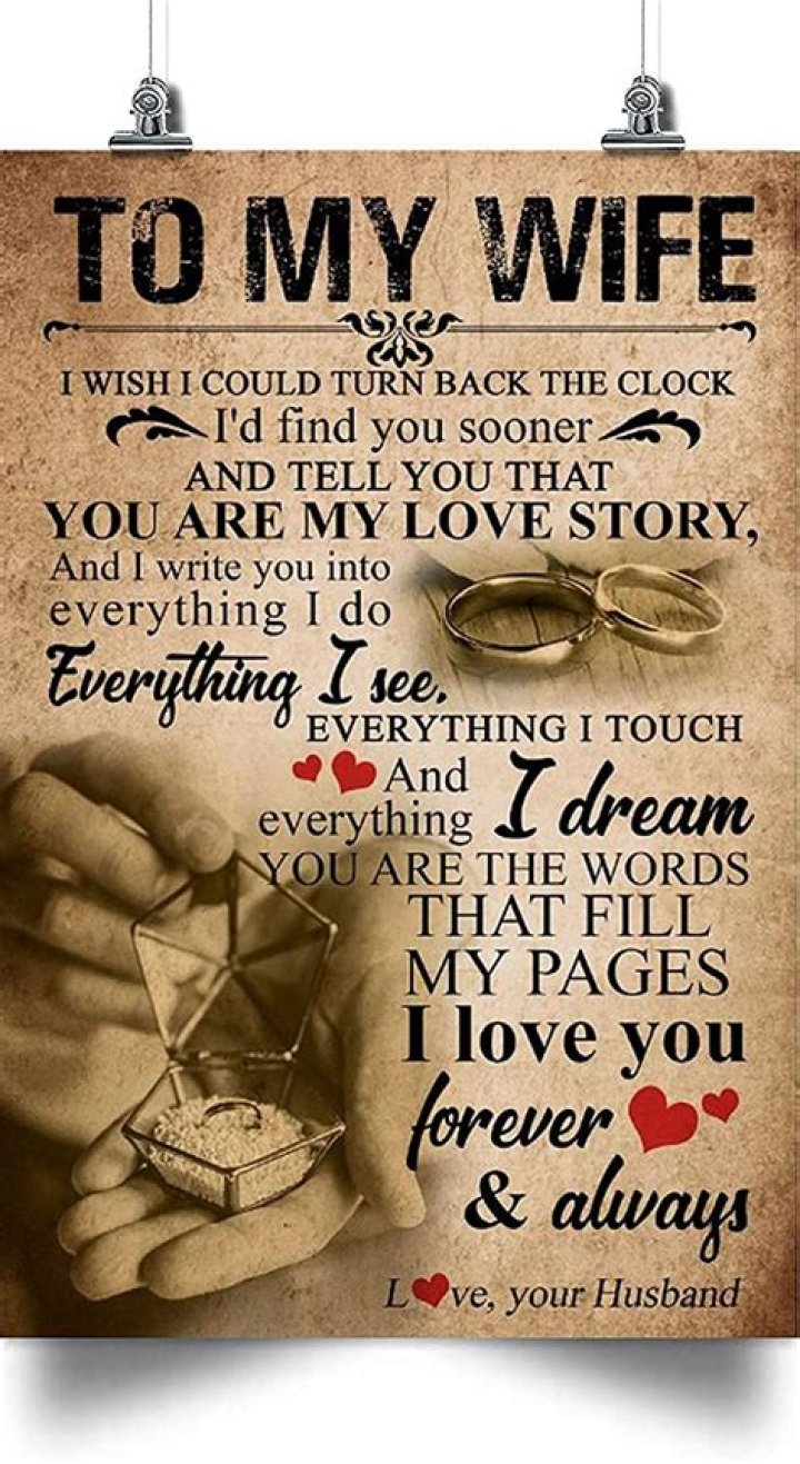 To my Wife