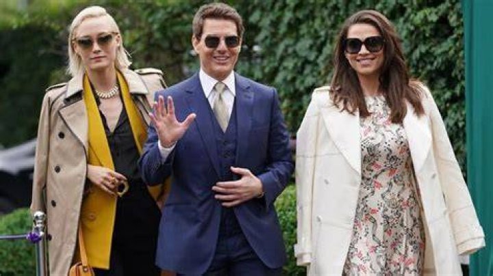 Tom Cruise Hits Wimbledon With Costars Hayley Atwell, Pom Klementieff