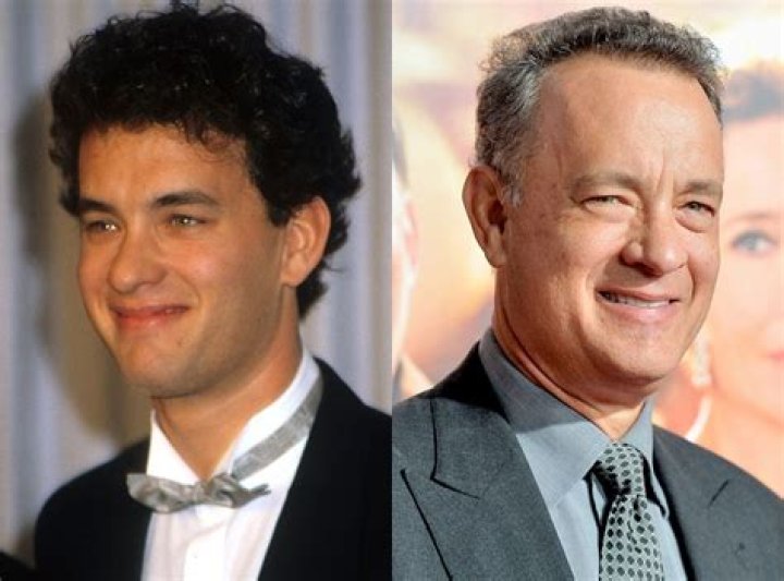 Tom Hanks from Promis damals und heute E! News