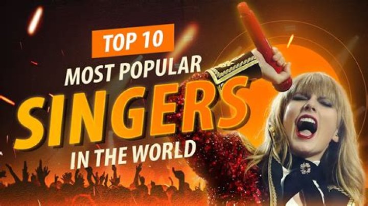 Top 10 Popular Singer in the world, Best Singers Filmy Frame