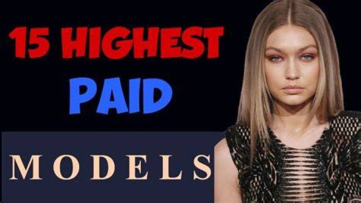 Top 15 Highest Paid Models in The World [2022 Updated] Wonderslist