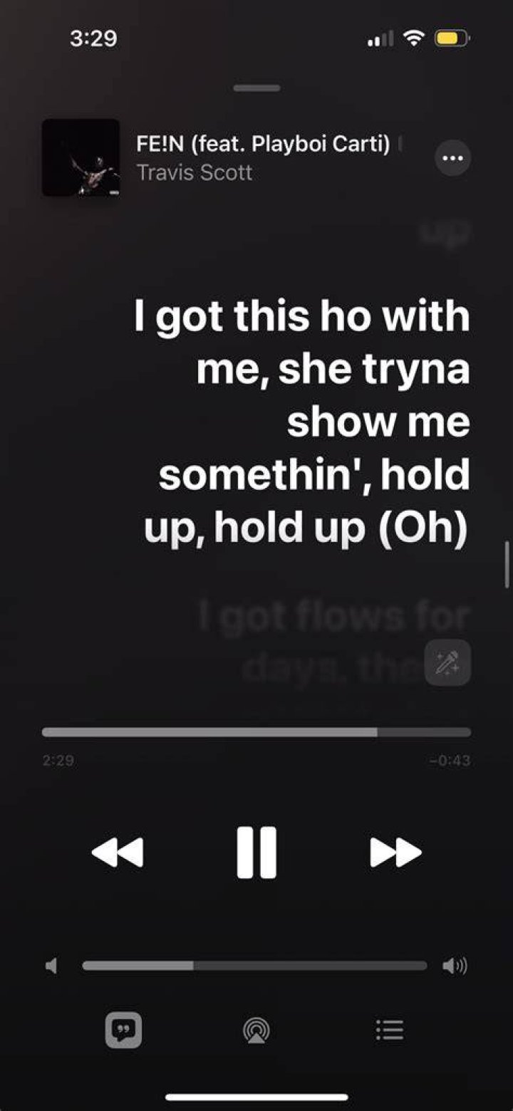 Travis Scott FEIN Ft. Playboi Carti & Sheck Wes (Mp3 Download