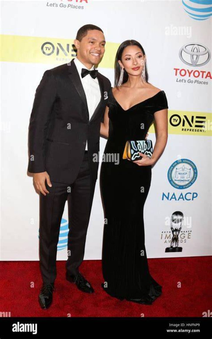 Trevor Noah, Jordyn Taylor Stock Editorial Photo &copy; Jean_Nelson 141701696