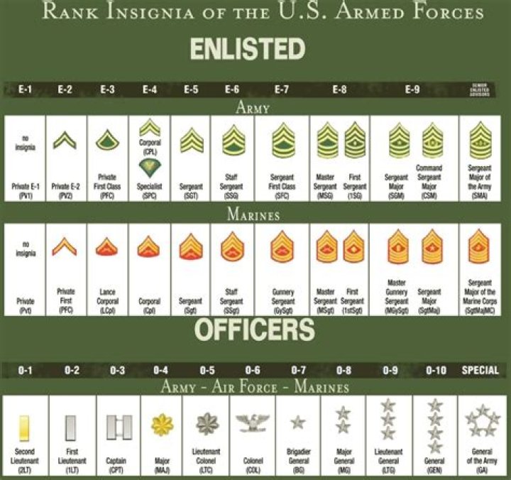 Understanding US Military Ranks Military Connection