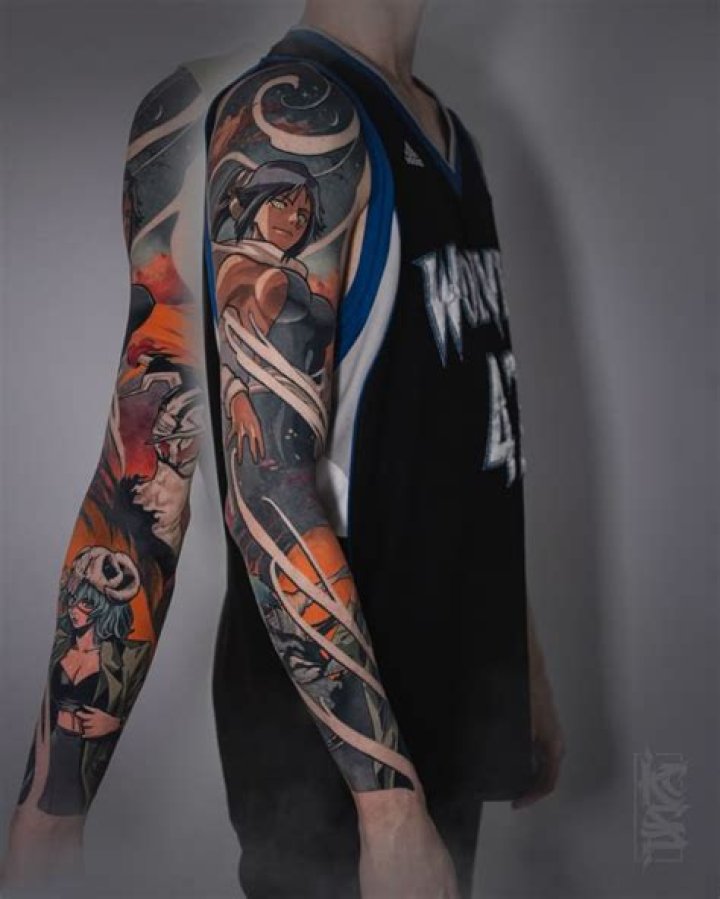 Update 62+ bleach sleeve tattoo latest in.eteachers