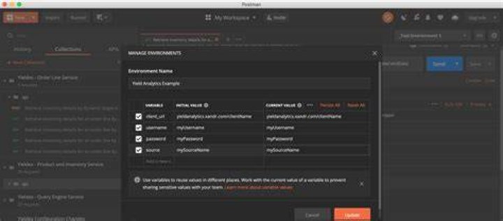 Using Postman with the Yield Analytics API Microsoft Learn