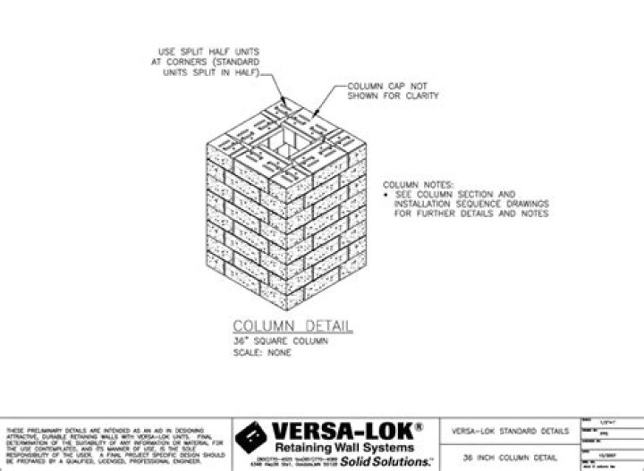 VersaLok Sq. Ft. Block Building Products Inc.