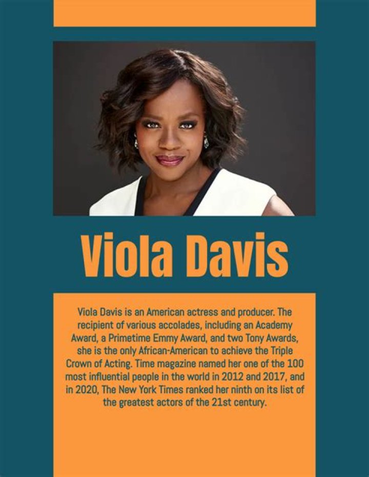Viola Davis Wiki, Biography, Net Worth, Age, Career, Relationship