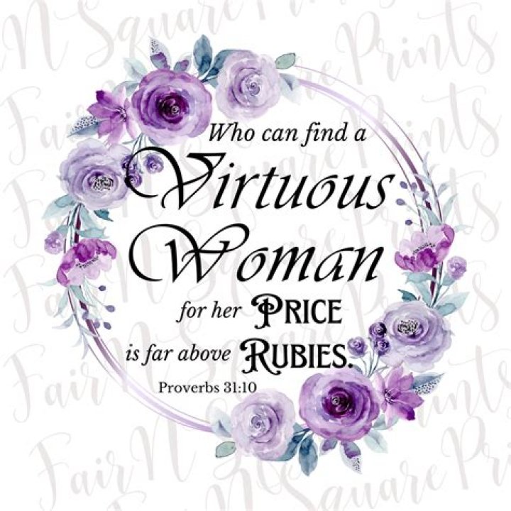 Virtuous Womanproverbs 31 Woman Sublimation PNG Filesdigital Download Black and Pink Etsy