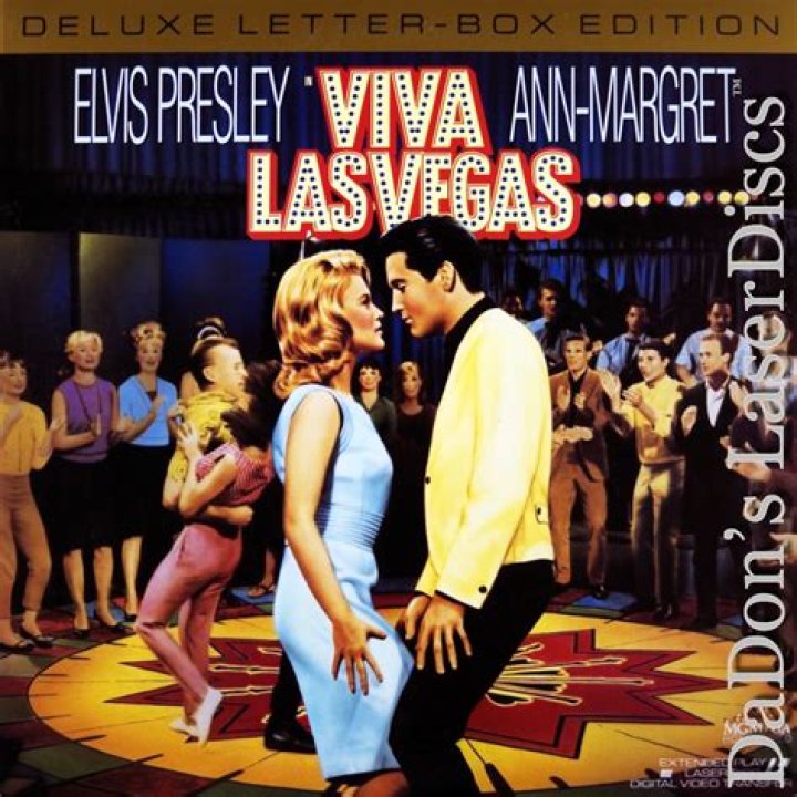 Viva Las Vegas Elvis Presley AnnMargret 1964 Movie Poster Masterprint