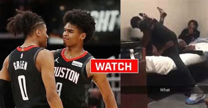 WATCH Jalen Green and Josh Christopher's viral video sparks outrage on