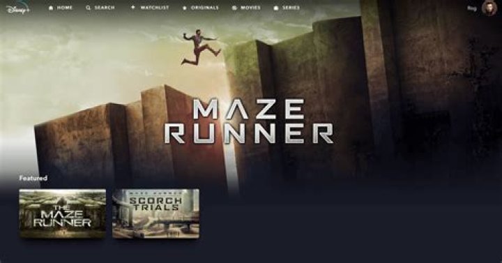 Watch The Maze Runner Disney+