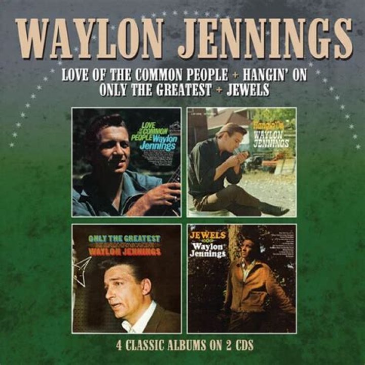 Waylon Jennings Love Of The Common People / Hangin´on / Only The