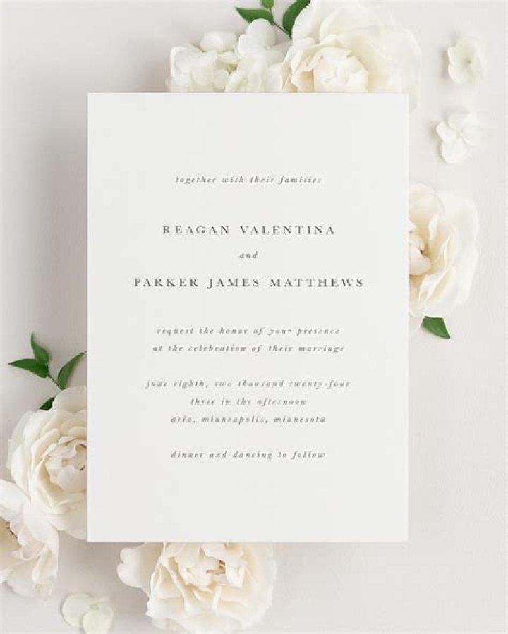 Wedding Invitations Wording