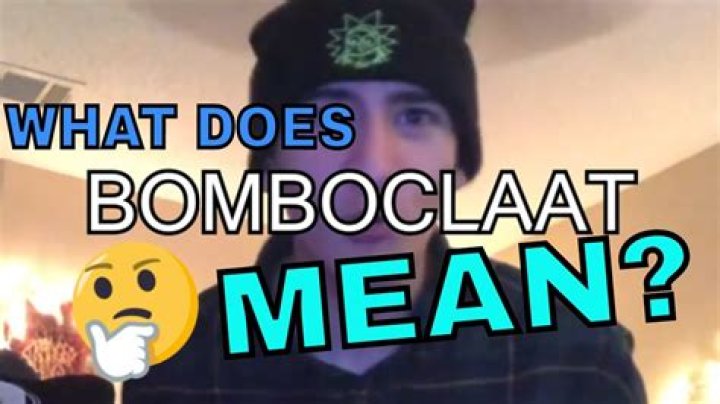 What does bomboclaat mean? YouTube