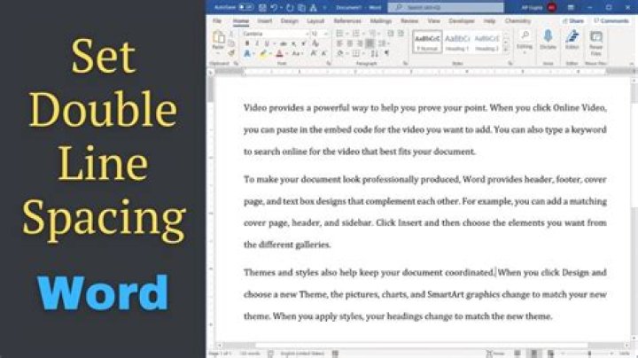 What Is Double Line Spacing In Ms Word Design Talk