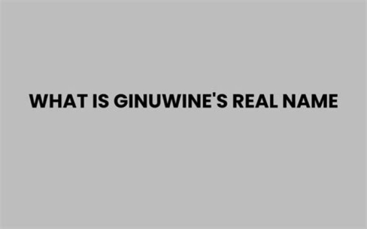 What Is Ginuwine's Net Worth? (Updated 2023)