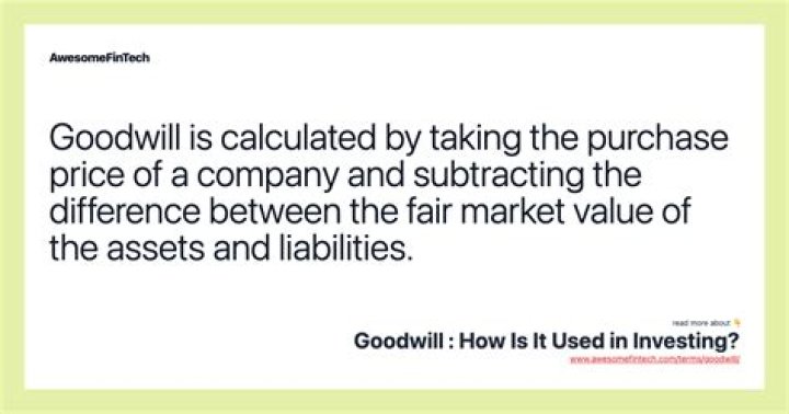 What is goodwill? How it affects accounting when selling a business