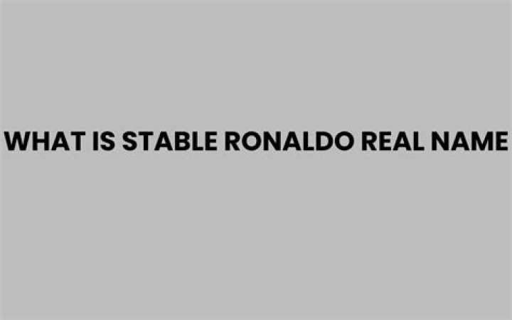 What is Stable Ronaldo's girlfriend Instagram?