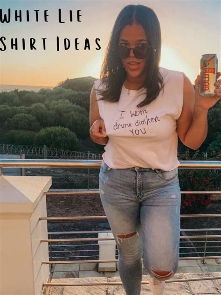 White lies shirts in 2022 Lie shirts, White lies t shirt ideas, Spirit week outfits