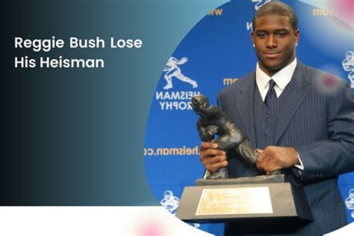 Why did Reggie Bush lose his Heisman Trophy? Footballer wants it back