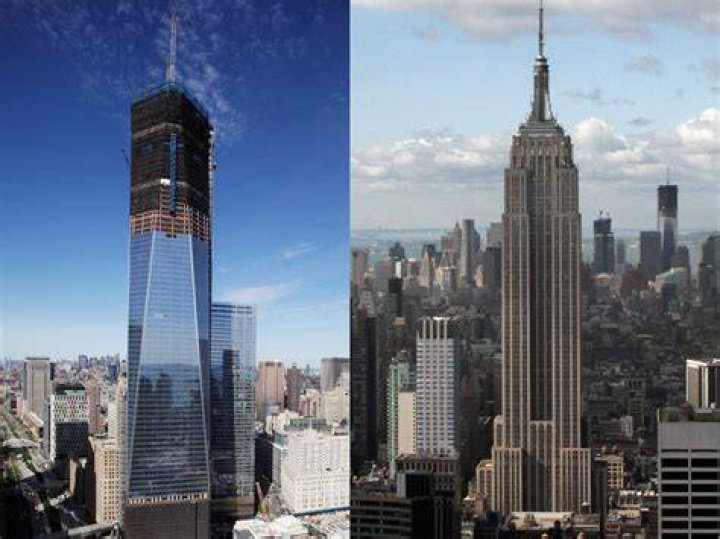 World Trade Center tower surpasses Empire State CBS News