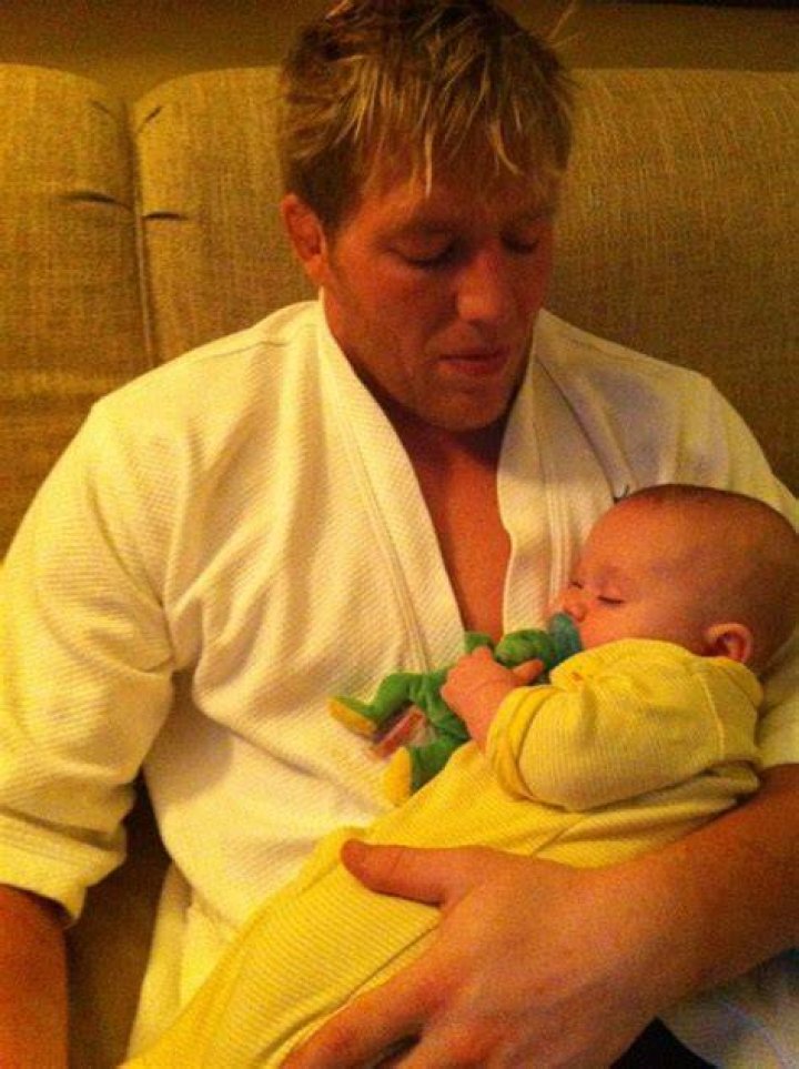 WWE Superstar Jack Swagger (Jacob Hager) and his wife Catalina Hager