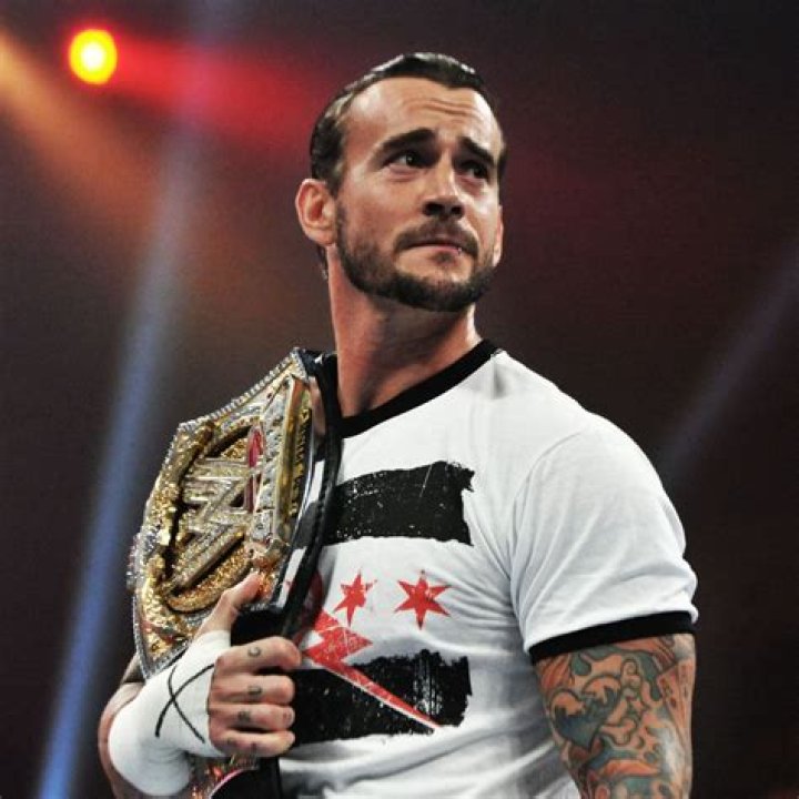 Wwe Wrestlers Profile CM Punk With Wwe Title,Championship