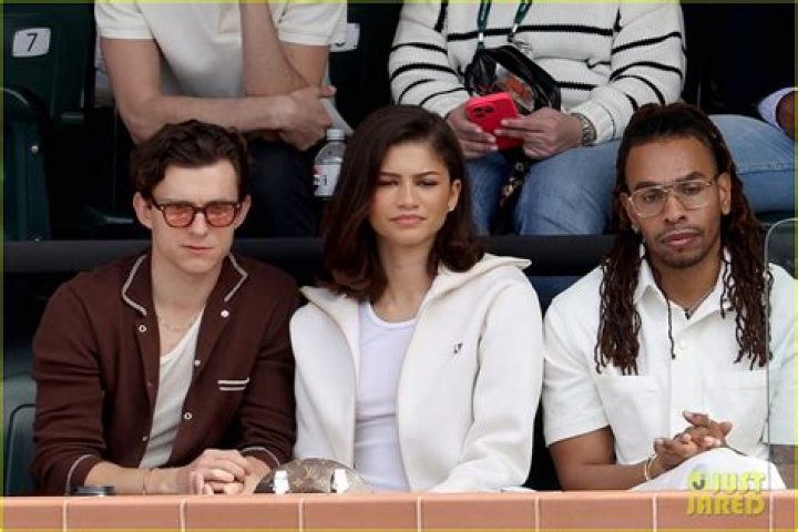 Zendaya Attends BNP Paribas Open 2024 Tennis Match with Tom Holland