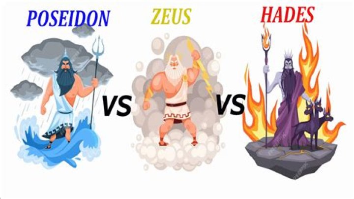 Zeus, Poseidon and Hades The Verticality of the Greek Gods &mdash; On